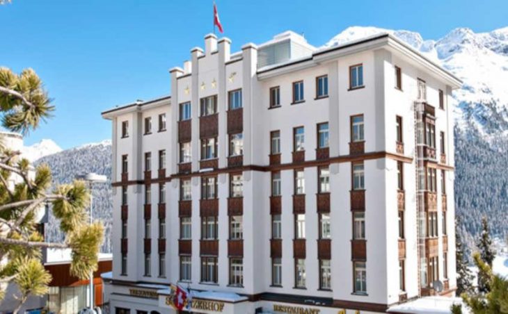 Hotel Schweizerhof, St Moritz, External